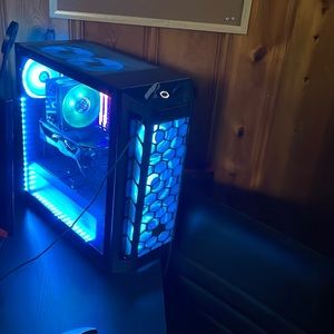 Gaming PC Built, I7 10700K, RTX 2060 OC Edition, 16 GB RAM 2TB HDD 500 GB SSD